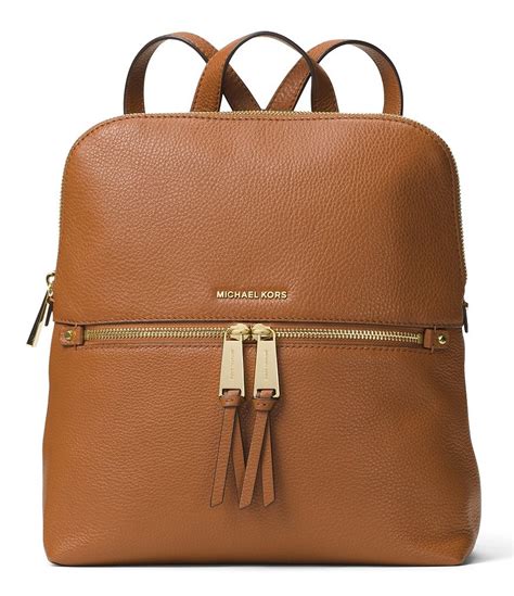 rhea slim michael kors backpack|michael kors rhea backpack small.